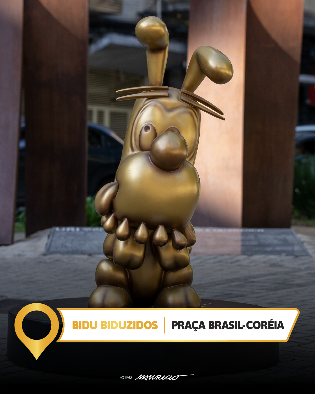 Estátua Mauricio de Sousa 8